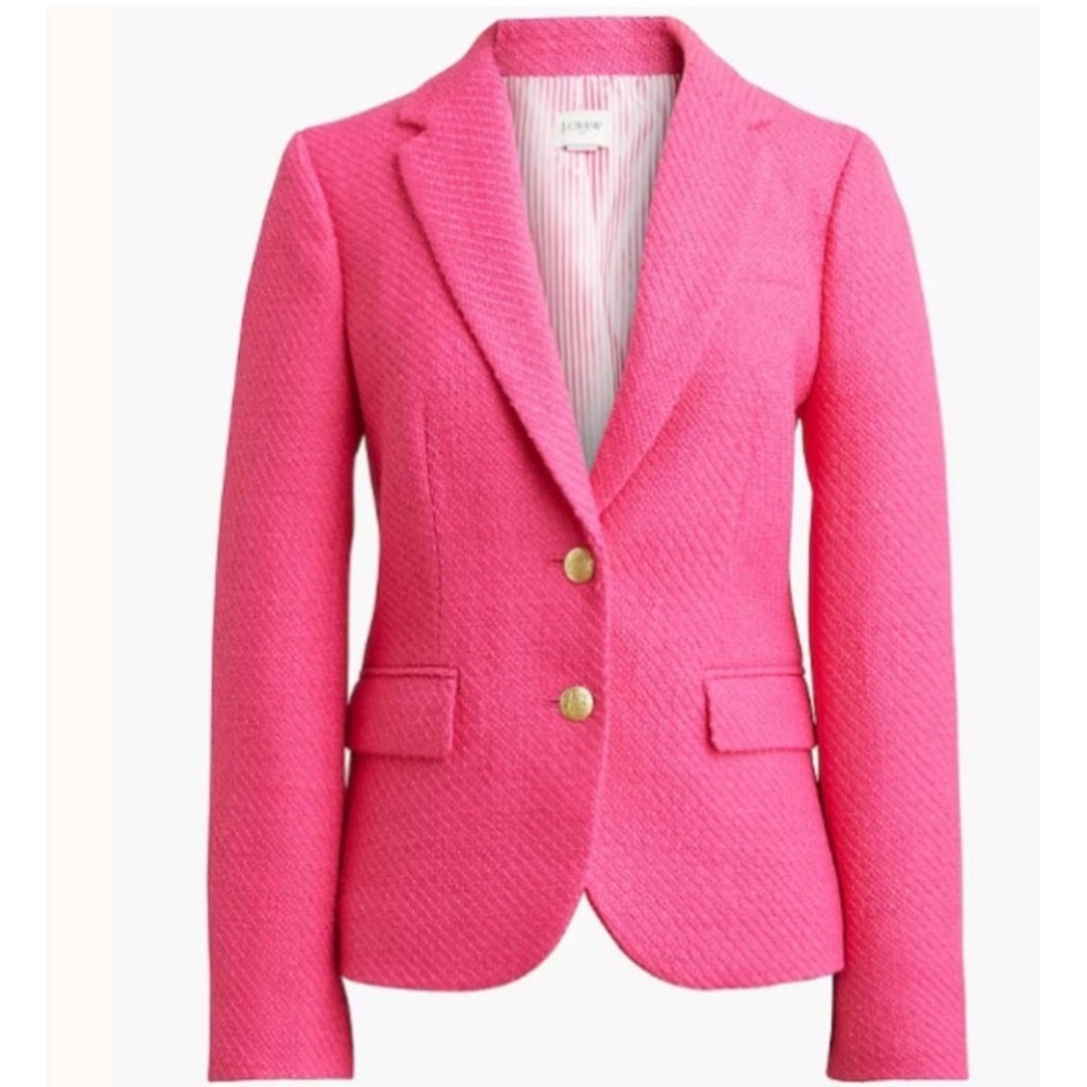 NWT J CREW TWEED SCHOOLBOY BLAZER SIZE 12
